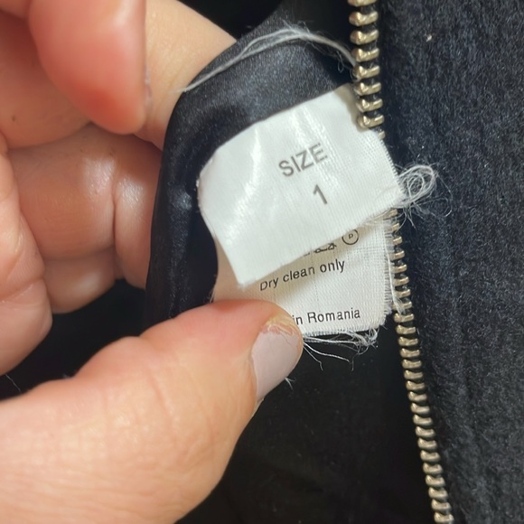 schrotter sack wool and silk jacket - Picture 4 of 5